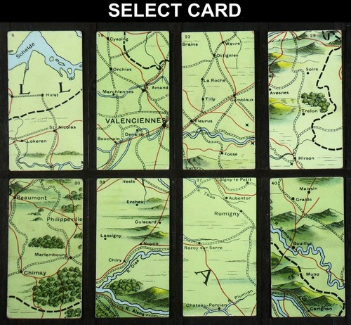 War map the - map, western