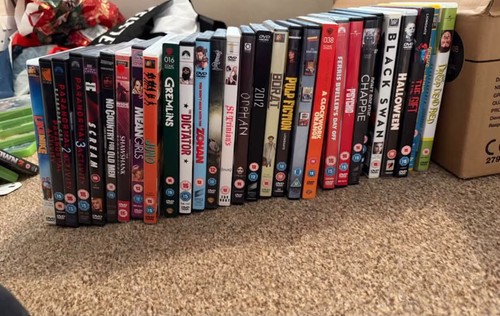 Job lot assorted dvds - job,