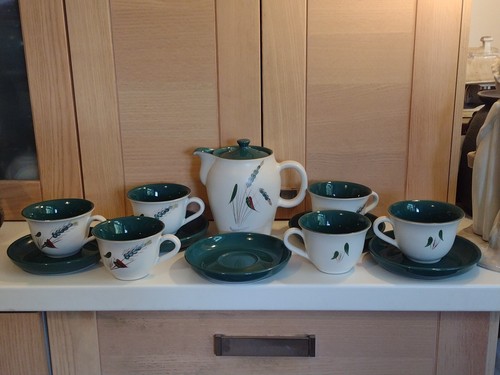 Denby greenwheat hand - denby, painted