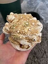 Harmony Kingdom - ‘Rather Large Huddle’ - Toads - Signed - Peter Calvesbert