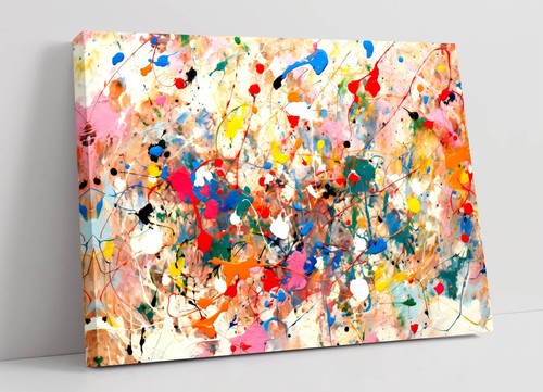 Pollock monet style - x,