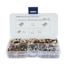 160PCS Auto Car U Nut-Clip