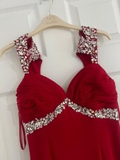 Illusion size red long - illusion,, red,