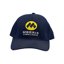 Morris Lubricants Race Cap - Dark Blue- Adjustable Strap