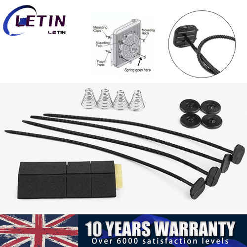 Electric fan mounting - mounting, kit