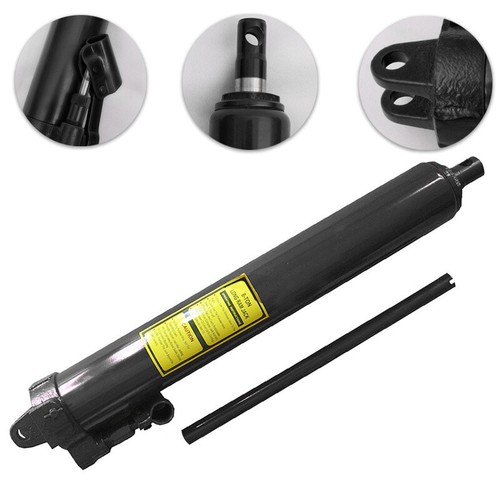 Black crane hydraulic cylinder - crane,