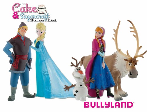 Frozen figures figurine cake - figures,