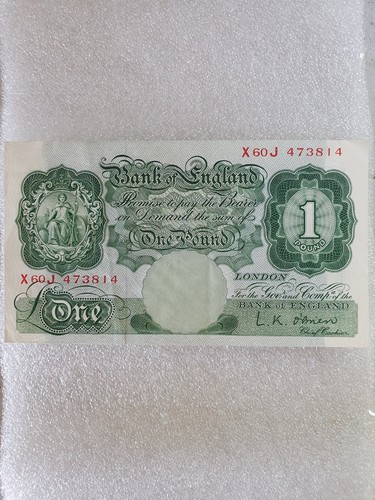 English one pound note - english,