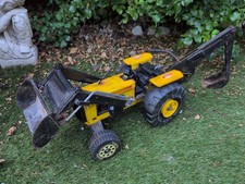 VINTAGE TONKA MIGHTY BACKHOE TRACTOR DIGGER XMB-975 STEEL 1970s 1980s TOY