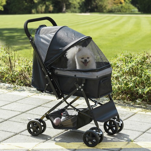 Pawhut pet stroller dog - pawhut,