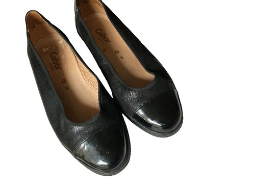 Gabor comfort black leather - comfort,