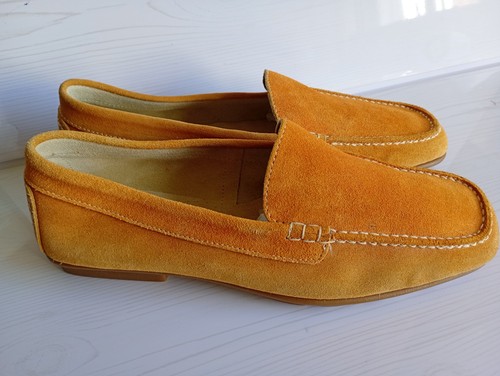 Foot glove suede slip on - m+s,