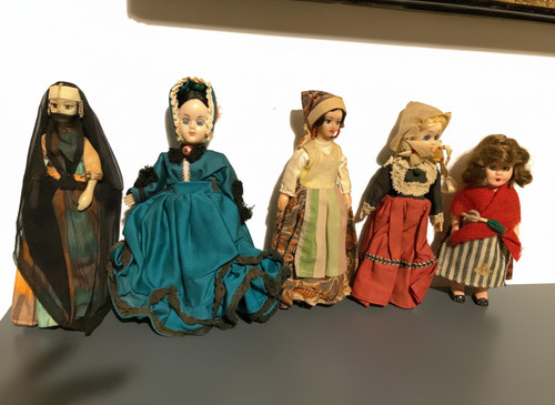 Vintage dolls 1950 - 5,
