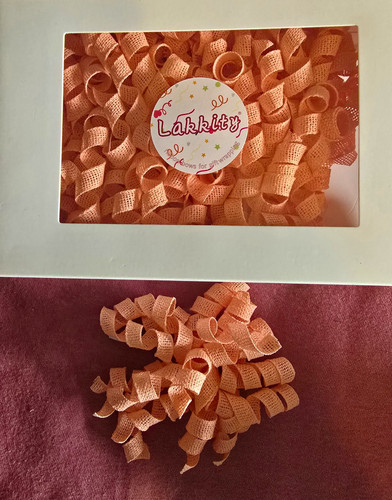 Lakkity blush pink burlap - lakkity,