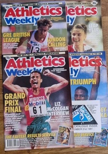 Athletics weekly magazines - athletics,