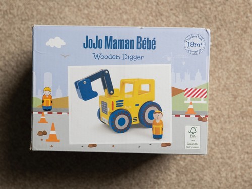 Jojo maman bebe wooden - maman, digger