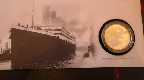Royal mint titanic alderney - titanic,