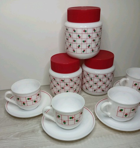 Vintage arcopal milk glass - milk,