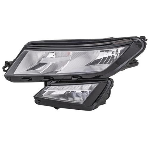 Hella halogen headlight left - hella,