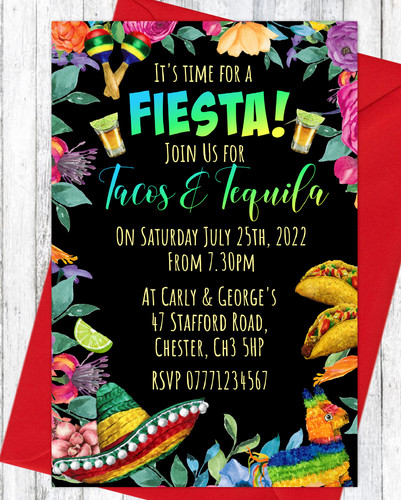 Personalised mexican night - mexican,