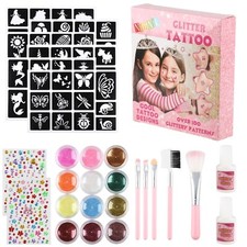 Childrens' Glitter Tattoo Kit
