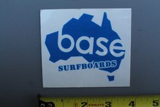 Base Surfboards DHD Darren Handley Australia Blue V57A Vintage Surfing STICKER