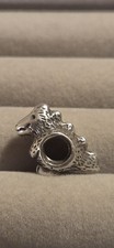 GENUINE RARE  RETIRED PANDORA  DINOSAUR CHARM 790407