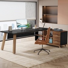 78.7-Inch L-Shaped Executive