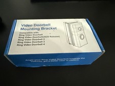 Video Doorbell Mounting Bracket (Ring Doorbell 1–4 compatible)