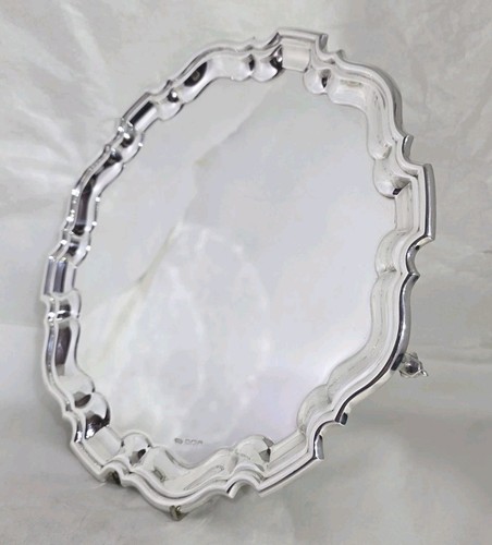 Antique sterling silver tray - antique,