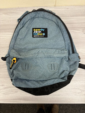 Superdry blue backpack used - blue,