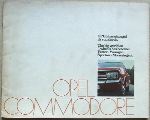 Opel commodore range car - opel, sales