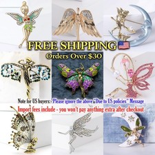 Fairy Angel Brooch Figure