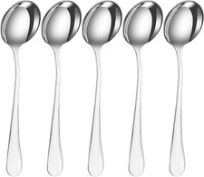 PEBBLE HUG 4Pcs Soup Spoons