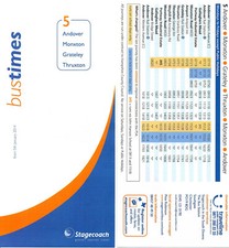 ANDOVER 2014 STAGECOACH BUS