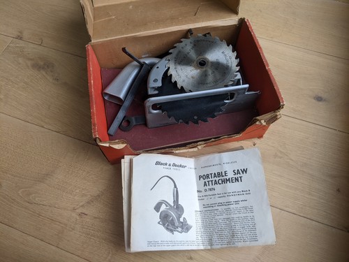 Vintage black and - black, decker