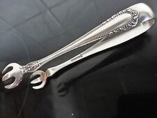 Gorham ornate and perfect silver ( plated I think!) sugar tongs