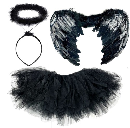 Plus size dark angel wings - plus, and