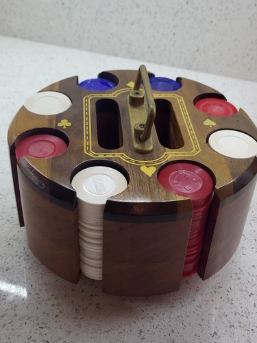 Vtg drueke wood - vtg, poker