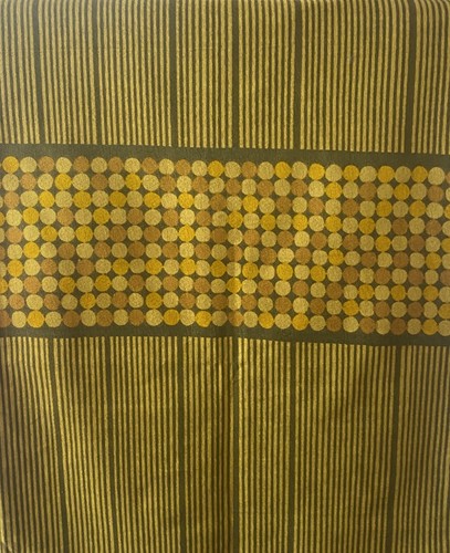 Vintage 1970s abacus fabric - abacus, by