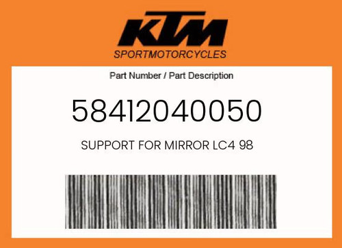 Ktm genuine support for - support,