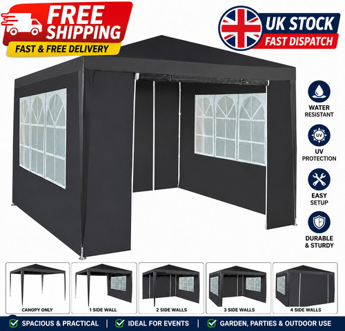 3x3m heavy duty gazebo marquee - gazebo,