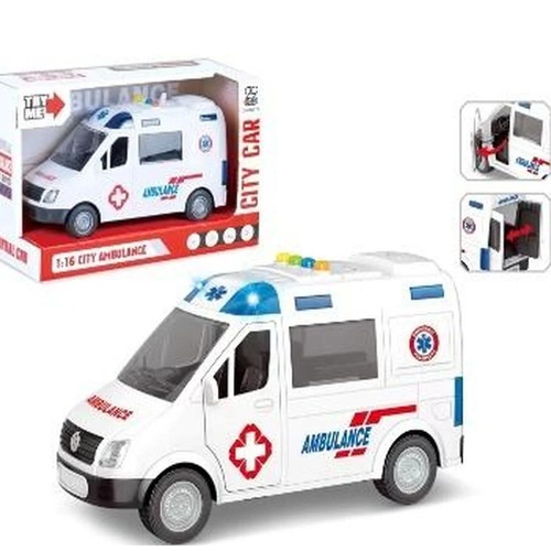 Ambulance with sound top - ambulance,