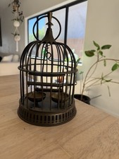Vintage Brass Bird Cage