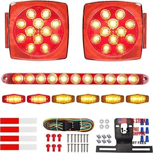 Boat trailer light kit - trailer,