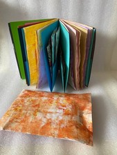 Modern Eclectic Flowish Junk Journal/Art Journal, Mixed Media Papercraft Kit