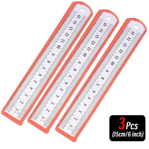 Double side metal ruler - side,