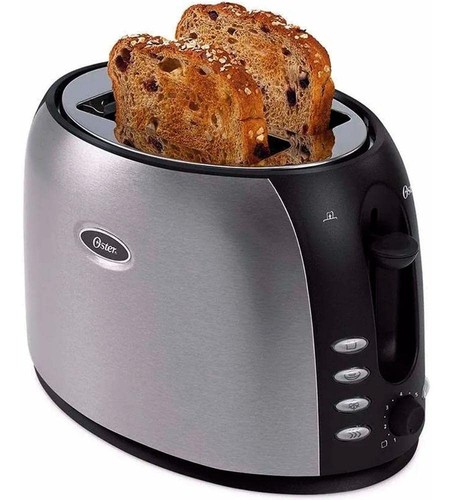 Oster slice toaster - 2, brushed