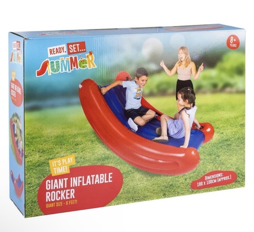 Giant inflatable rocker - inflatable, 6ft