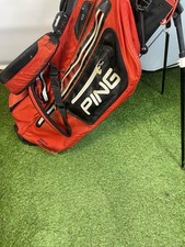 Ping Hoofer Monsoon Carry Bag / Cart Bag / Orange + Straps / Pls Read /8917